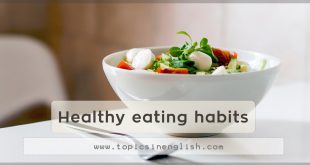 Healthy eating habits