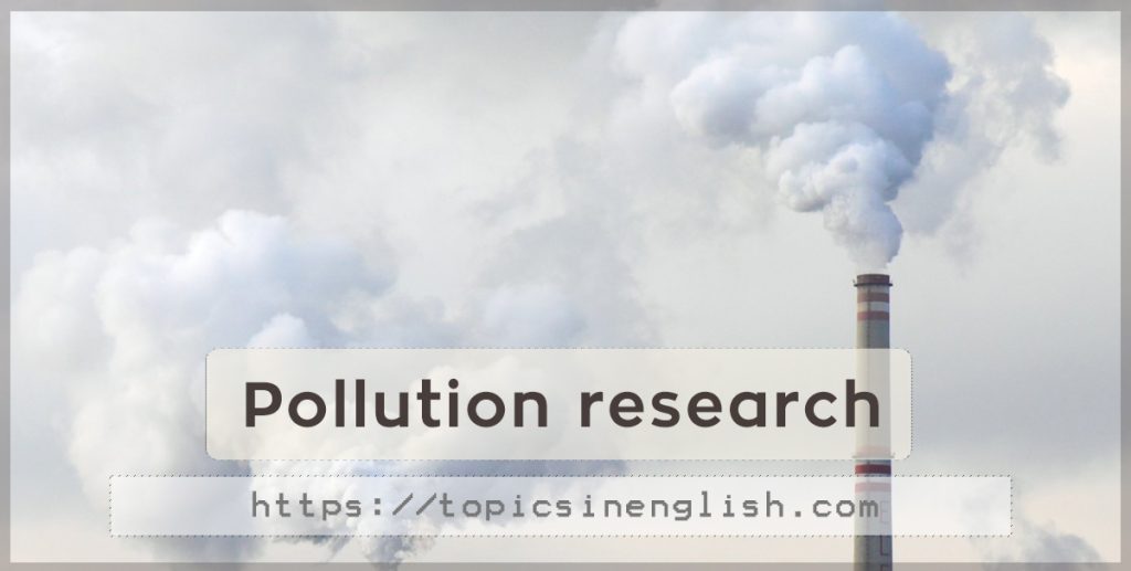 research about environmental pollution