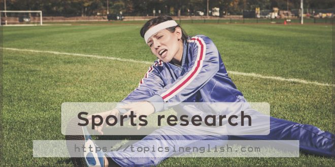 Sports research