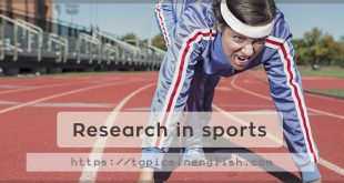 Research in sports