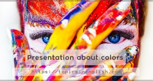 Presentation about colors