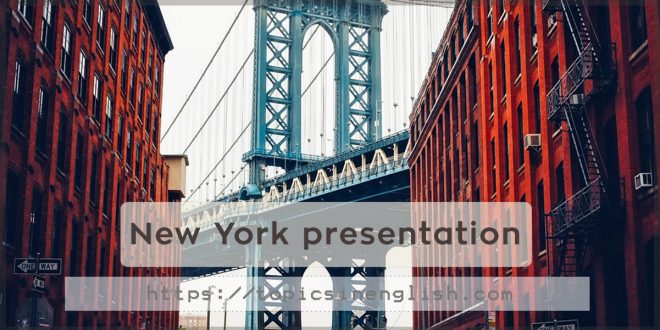 New York presentation