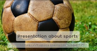 Presentation about sports