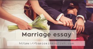 Marriage essay