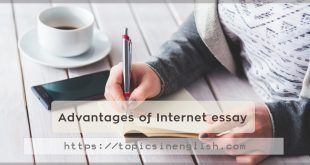 Advantages of Internet essay