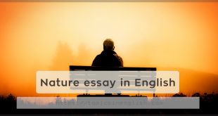 Nature essay in English
