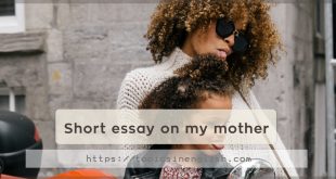 Short essay on my mother