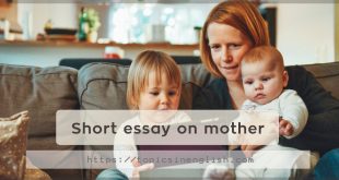 Short essay on mother