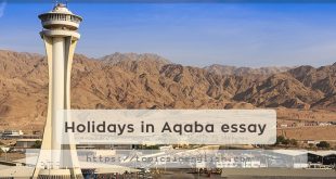 Holidays in Aqaba essay