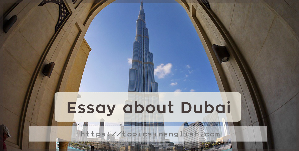 english essay about dubai