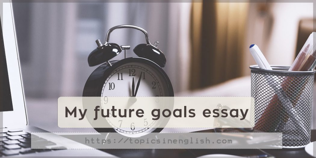 essay about your goals for the future