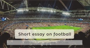 Short essay on football