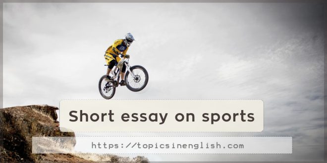 Argumentative Essay: The Importance of Sports | blogger.com
