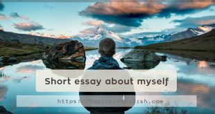 Short essay about myself