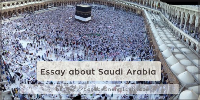 Essay about Saudi Arabia