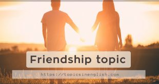 Friendship topic