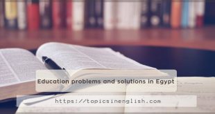 Education problems and solutions in Egypt