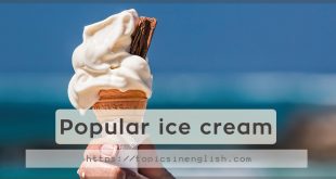 Popular ice cream
