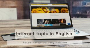 Internet topic in English