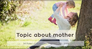 Topic about mother