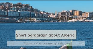 Short paragraph about Algeria