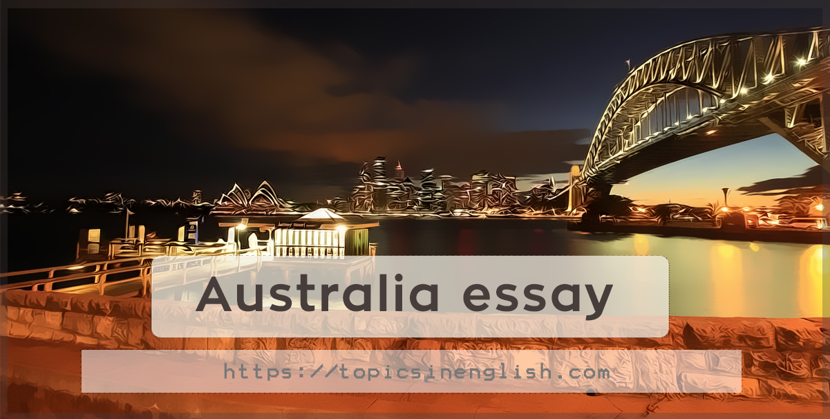 essay on australia country