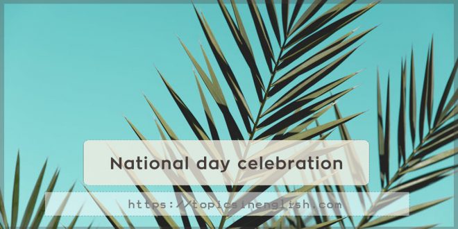 National day celebration