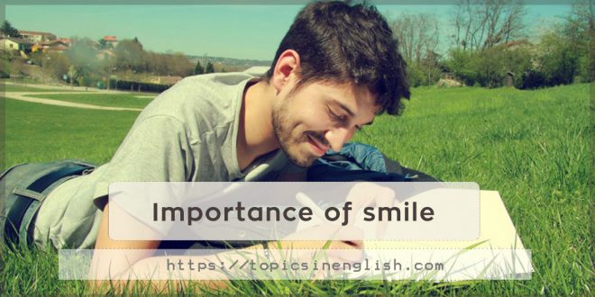 Importance of smile