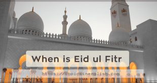 When is Eid ul Fitr