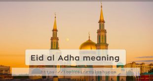 Eid al Adha meaning