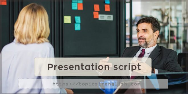 Presentation script