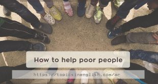 How to help poor people