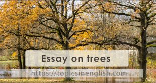 Essay on trees