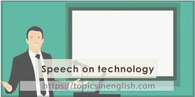 speech on technology