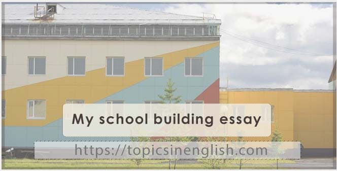 a new school building essay