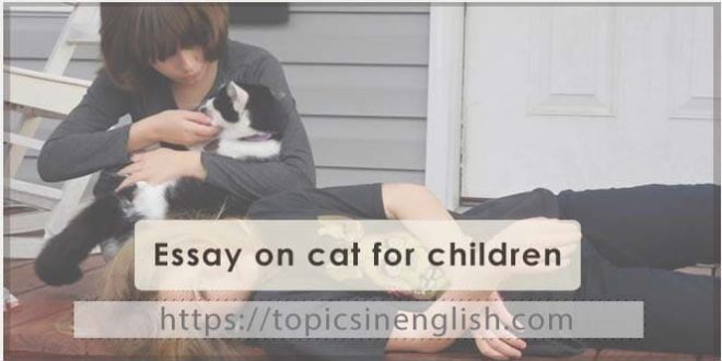 Essay on cat for children