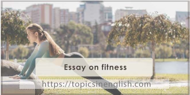 Essay on fitness