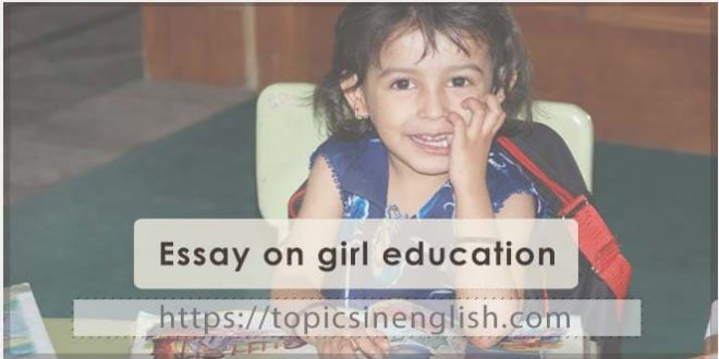 Essay on girl education
