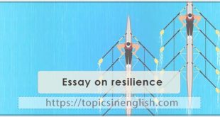 Essay on resilience