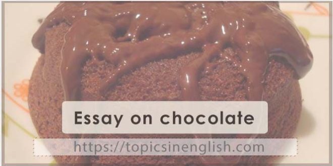 Essay on chocolate