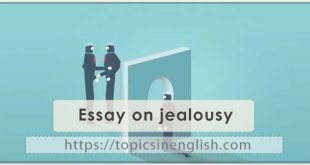 Essay on jealousy